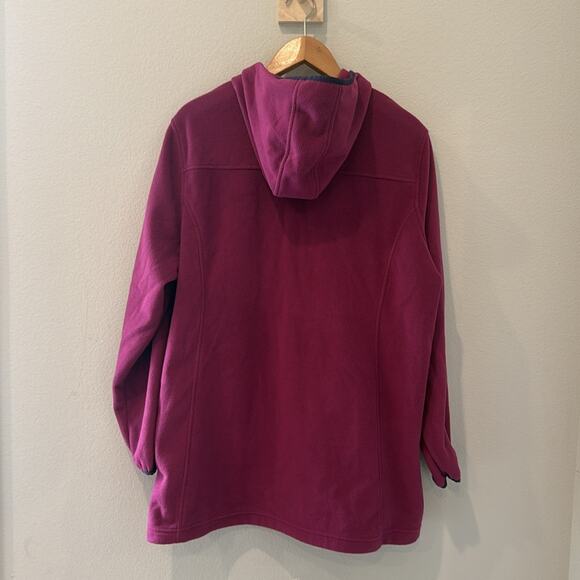 Lands End Women’s Fleece Half Zip Jacket | Size 1X - Picture 7 of 9